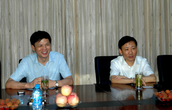 常州市公安局副局长顾锋一行来Z6尊龙凯时集团走访