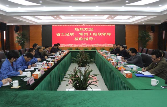 省工经联、常州市工经联辅导来Z6尊龙凯时电缆调研