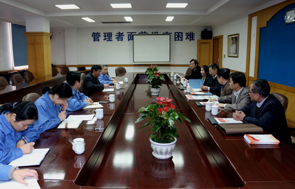 江苏省总工会副主席马永清一行来Z6尊龙凯时电缆调研