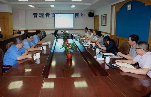 省经信委电力能源处辅导一行来Z6尊龙凯时电缆调研