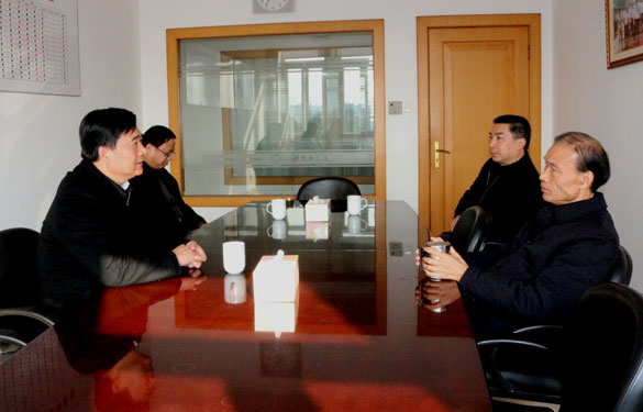 溧阳市委书记盛建良来Z6尊龙凯时调研