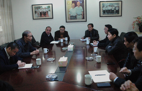 溧阳市市长苏江华一行来Z6尊龙凯时集团调研