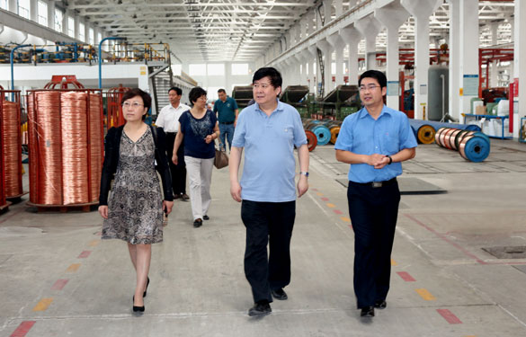 常州市新北区人大辅导一行来Z6尊龙凯时集团调研