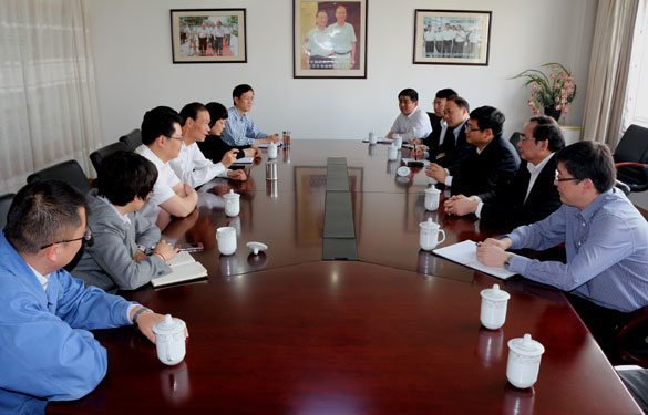 中国工商银行江苏分行副行长宋建华来Z6尊龙凯时集团走访