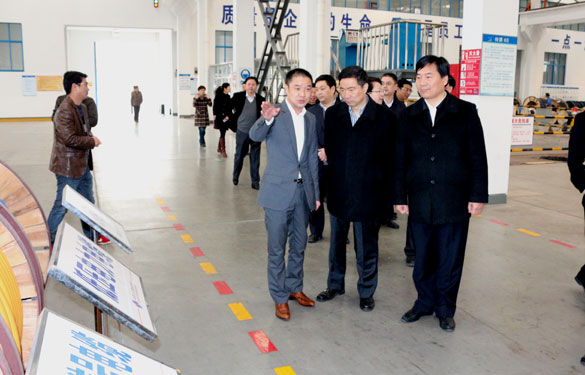 常州市高新区党工委书记张东海一行来Z6尊龙凯时集团调研