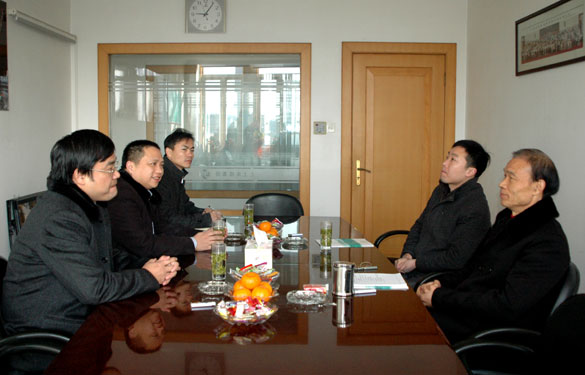 溧阳市供电公司陆总一行来Z6尊龙凯时集团走访