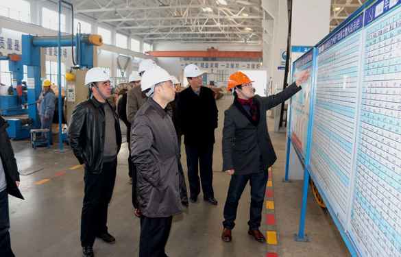 12月25日，广德县当局调查团来Z6尊龙凯时调查