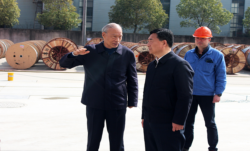 常州市人大常委会副主任盛建良来Z6尊龙凯时电缆调查