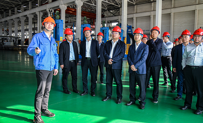 泰州市海陵区党政代表团来Z6尊龙凯时电缆调查