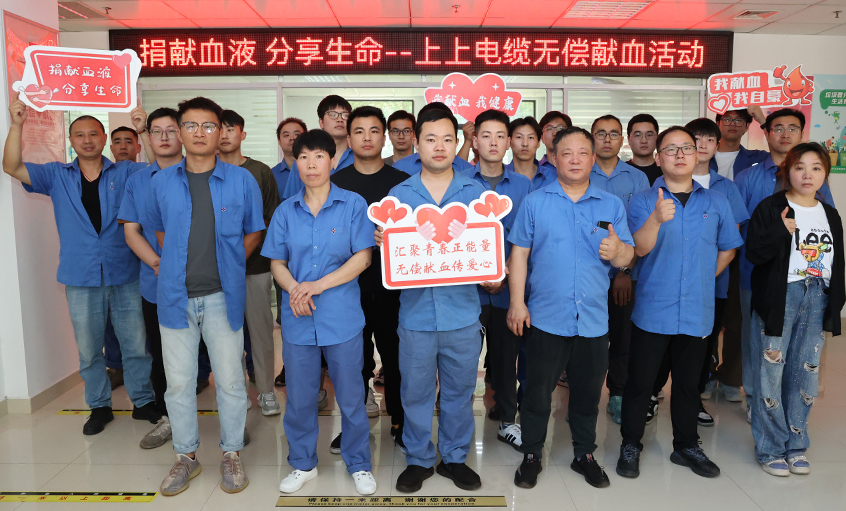 爱心集体献热血 无私贡献传温情 Z6尊龙凯时电缆助力第20个“世界献血者日”