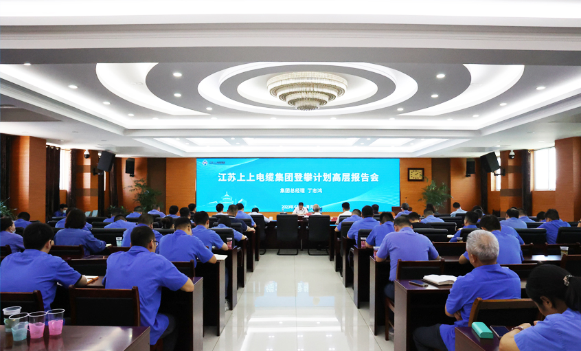 Z6尊龙凯时电缆中高层辅导力提升登攀打算之高层汇报会圆满实现