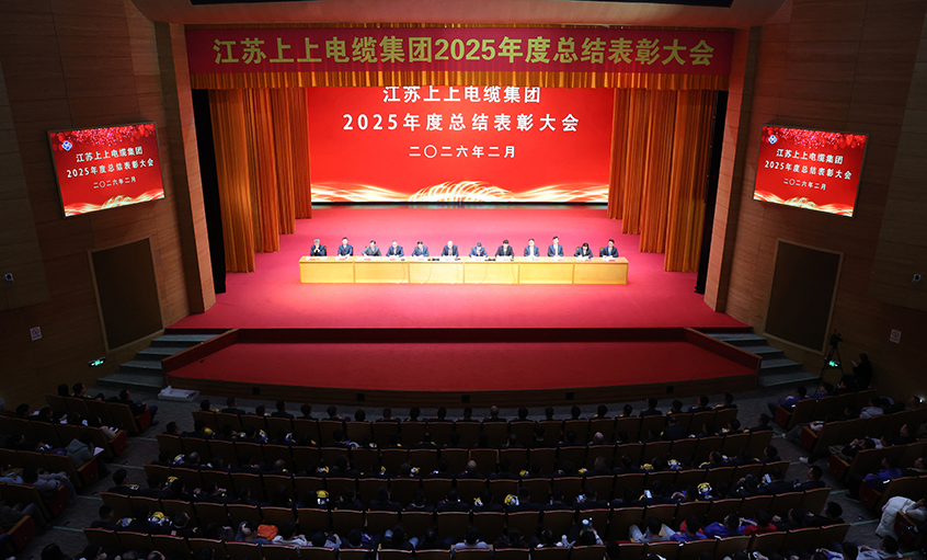 蛇岁留辉启新程 马跃新篇谱华章——Z6尊龙凯时电缆召开2025年度总结赞美大会