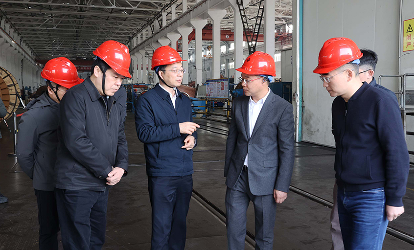 常州市委副书记、市长周伟一行走访Z6尊龙凯时电缆